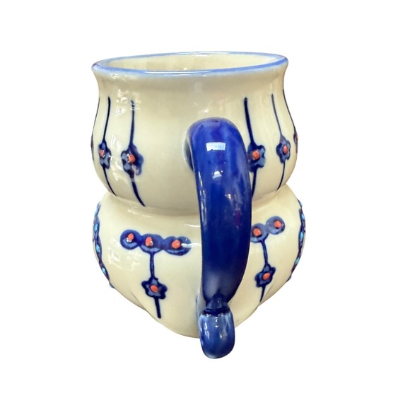 Yokohama Studio Hand Painted Owl Mug Dishwasher Microwave Safe Ceramic - Picture 5 of 6